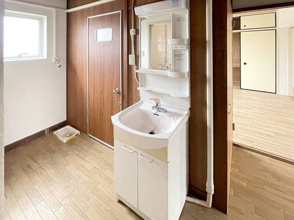 洗面設備　ビレッジハウスの同一物件・同一タイプの間取りの写真です