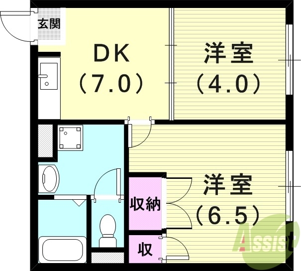 EVAHIIの間取り写真