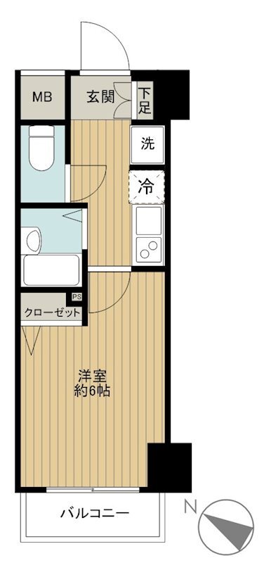 サンテミリオン池袋IIの間取り写真