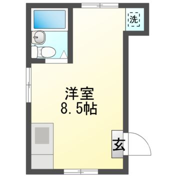 アリス石橋の間取り