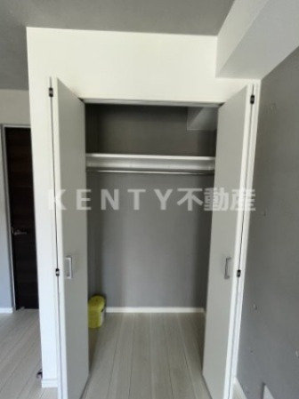 収納　たっぷりとした収納スペースです