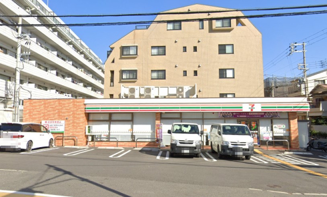 コンビニ　セブンイレブン 神戸記田町3丁目店（コンビニ）まで453m