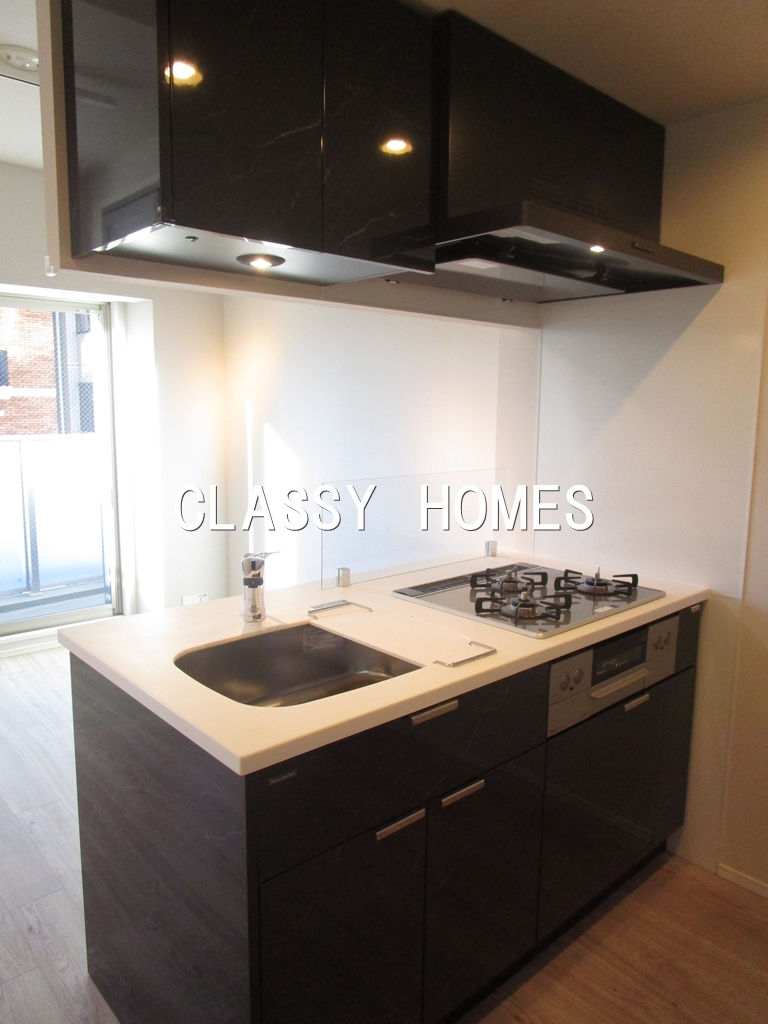 キッチン　2024年竣工　ラペルラ高輪：キッチン