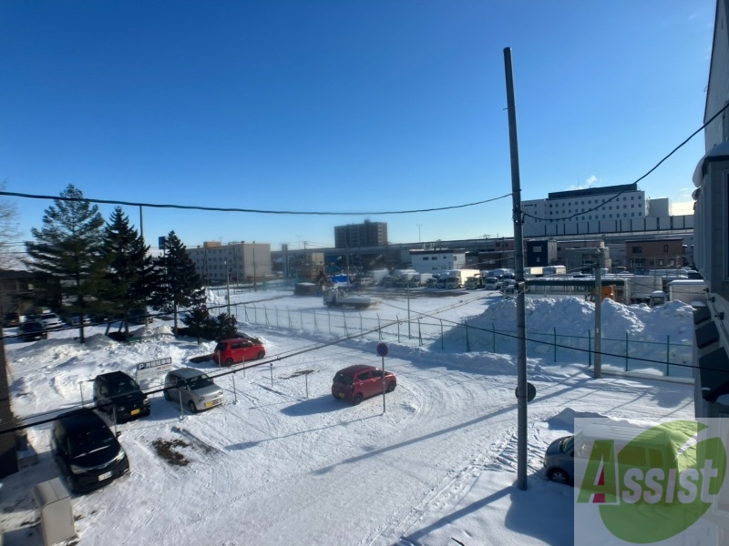 眺望　眺望はこちら。静かな住宅街という印象を受けました。