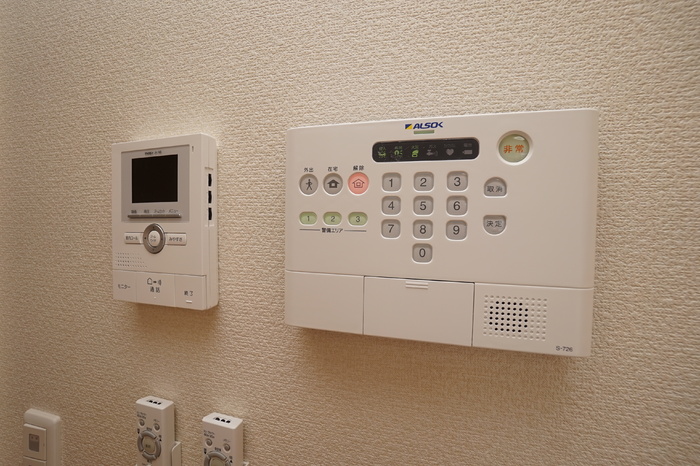 セキュリティ　ALSOKホームセキュリティ・録画機能付きTVモニターホン