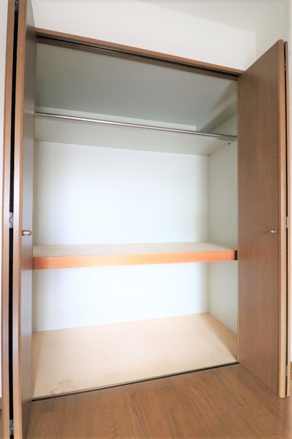 収納　洋室にあるクローゼット
