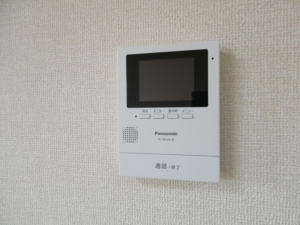 セキュリティ　※室内写真・動画・パノラマは同物件反転間取り別部屋のものです