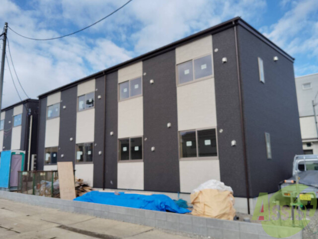 建物外観　仙台市若林区穀町「仮）若林区穀町新築アパートＡ」