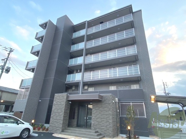 建物外観　名取市飯野坂「名取飯野坂壱番館」