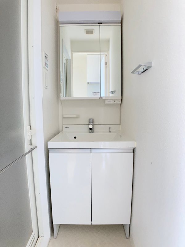 洗面設備　忙しい朝には欠かせない洗面所です