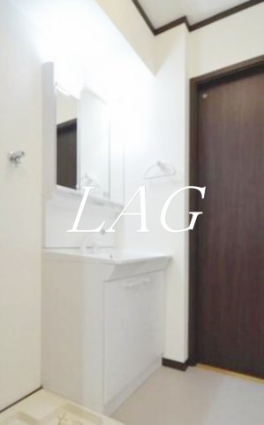 洗面設備　洗面台です。