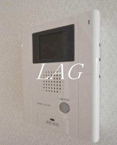 セキュリティ　モニター付きインターフォンです。