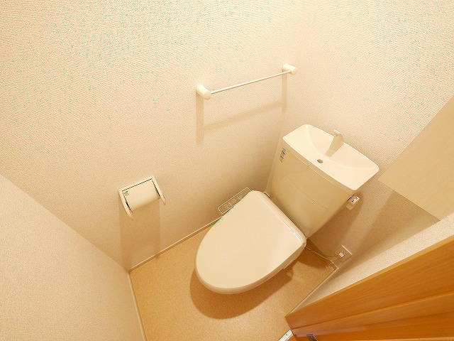 トイレ　ゆったりとした空間のトイレです