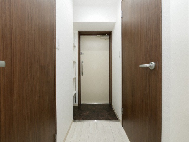 玄関　落ち着いた玄関です