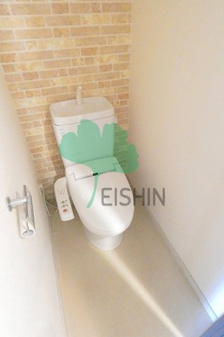 トイレ　清潔感のあるトイレです。