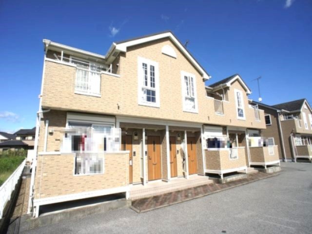 建物外観　オシャレな外観が特徴の賃貸住宅です♪