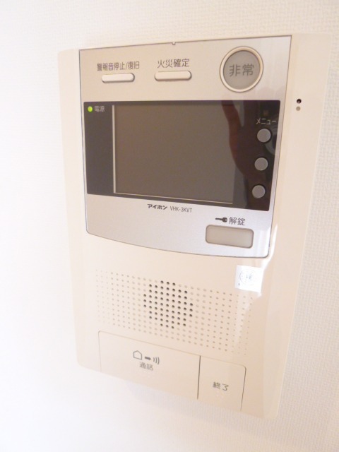 セキュリティ　モニター付きインターホン♪