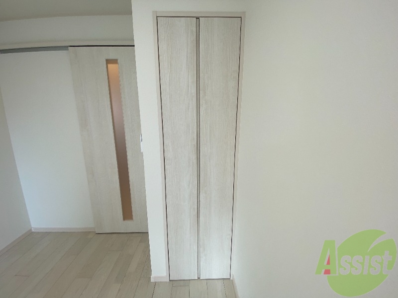 収納　ここに収納があります。収納があると部屋が広く使えます。