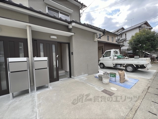 駐車場　北