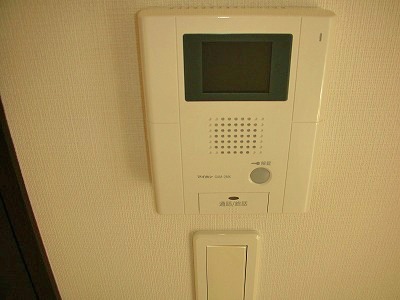 セキュリティ　TVモニターホンでお客様のお顔も見えて安心です！