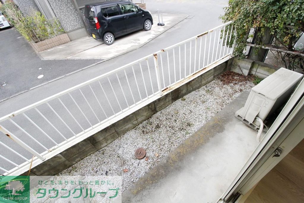 バルコニー　庭