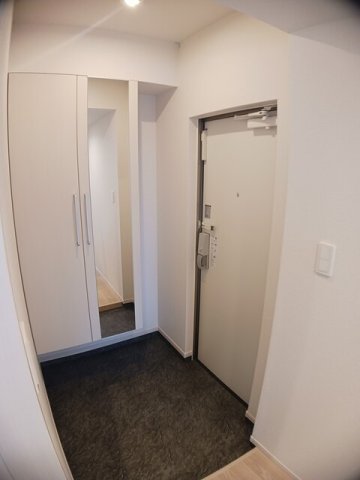 玄関　明るい玄関です