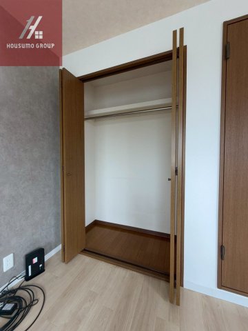 収納　たっぷりとした収納スペースです