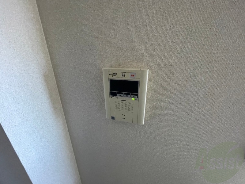 セキュリティ　インターホンは通話ができるので急な訪問があっても安心です。