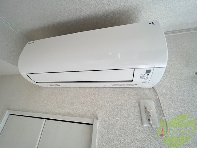 その他設備　エアコンが付いているので夏も冬も快適ですね～