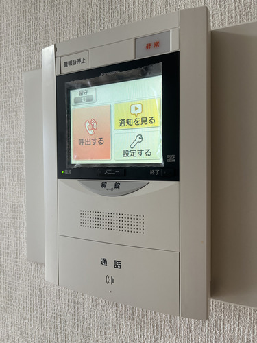 セキュリティ　ＴＶモニター付インターホン　※2026年3月撮影の写真