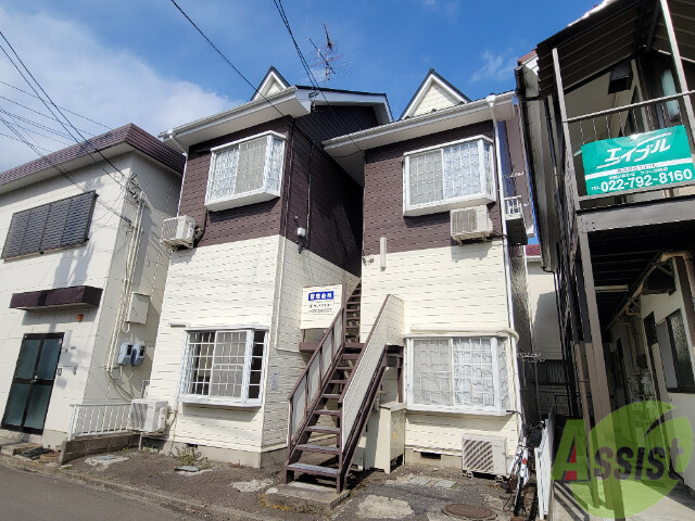 建物外観　仙台市宮城野区宮城野１丁目「ホワイトキャッスル１２番館」