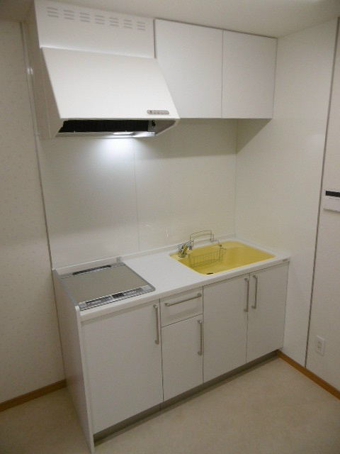 キッチン　写真は1-B号室です