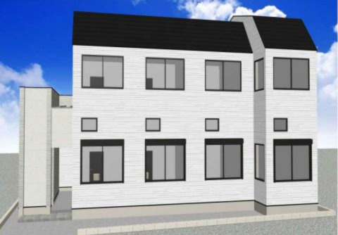 建物外観　完成予想パース