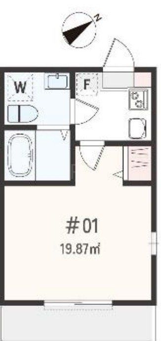 建物外観　間取図