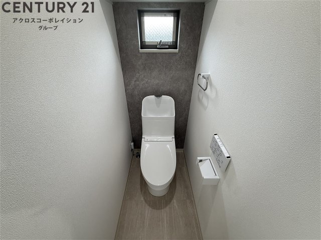トイレ　ゆったりとした空間のトイレです