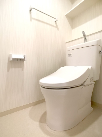トイレ　清潔感のあるトイレです