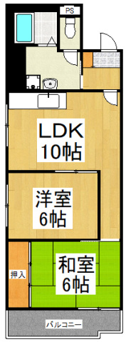 グランドール久米川の間取り写真