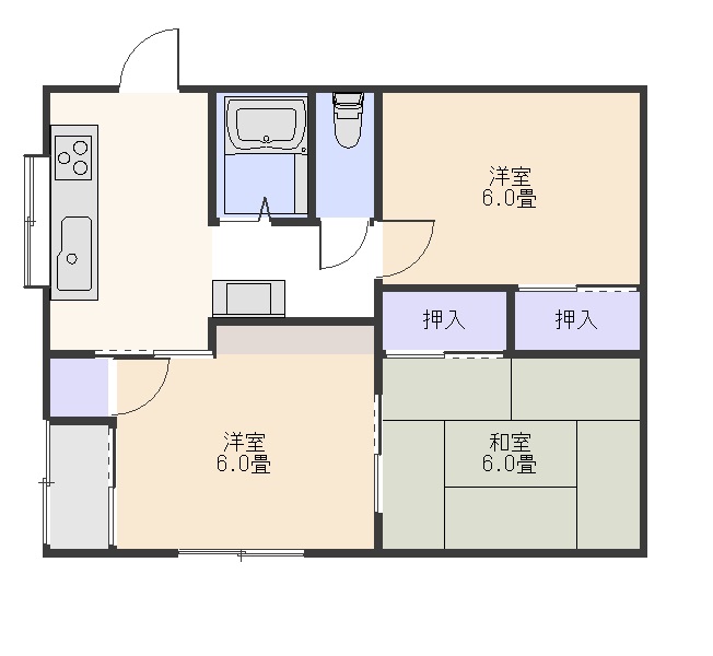 高信住宅 IIの間取り写真