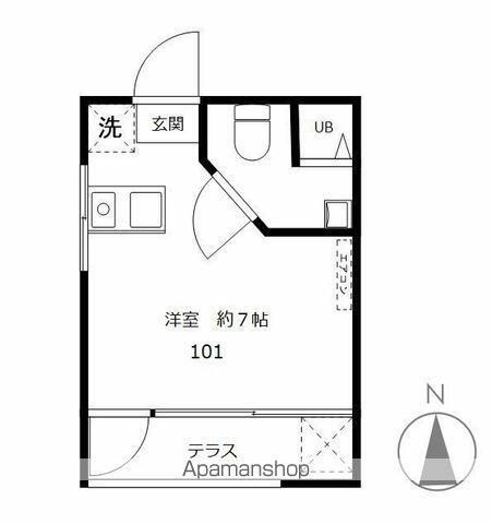 SK門前仲町IIの間取り写真