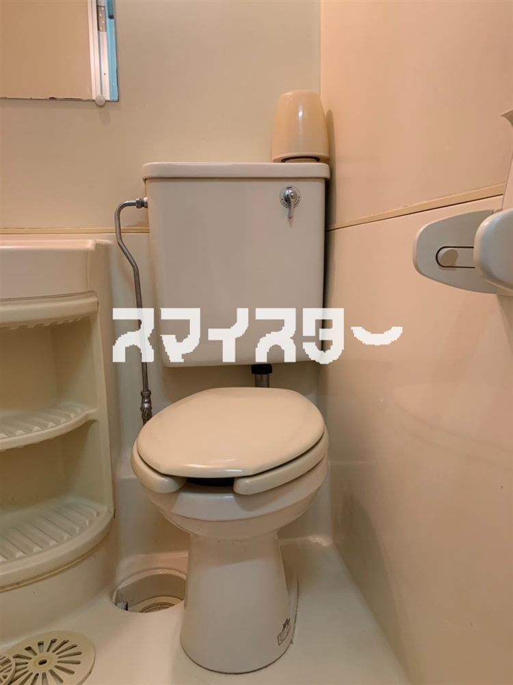 ＪＲ青梅線 東中神駅 徒歩20分 2階建 築39年のトイレ写真