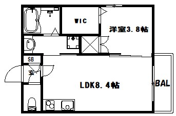 Y-City神戸鷹取の間取り写真