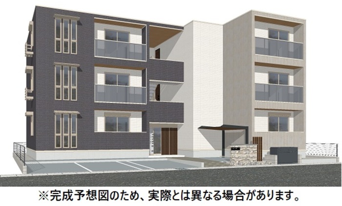 建物外観　外観パース