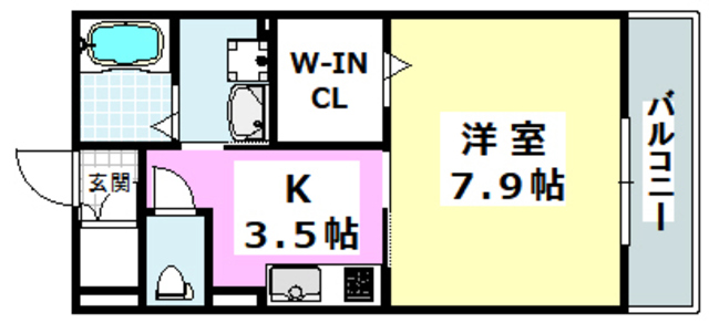 メルレットの間取り写真