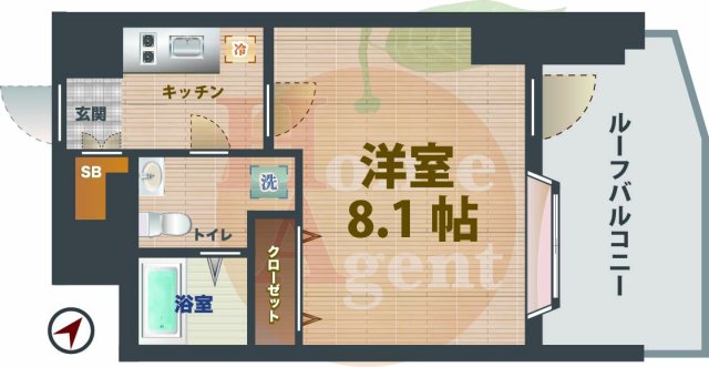 西武新宿線 上石神井駅 徒歩3分 11階建 築19年の間取り写真