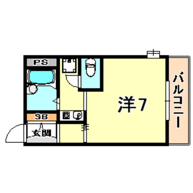 ジョイフル六甲Vの間取り写真