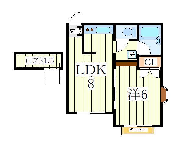 ジュネパレス南流山４の間取り