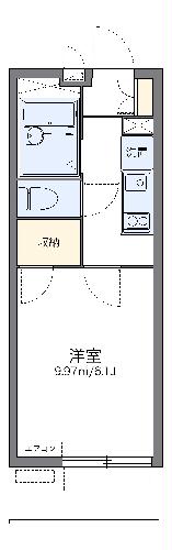 レオパレスＮＥＸＴIIの間取り