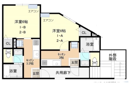 リープラス青山北の間取り