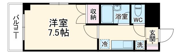 市川市南行徳のマンションの間取り