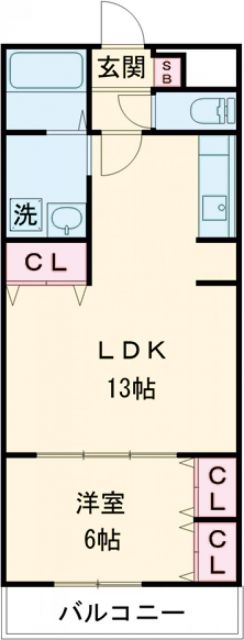 カレン橘の間取り